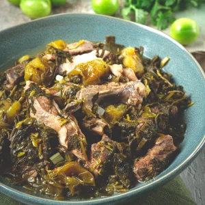 Lalo with Beef and Crab  (Lalo ak Krab e Bef) — Tuesday and Saturday