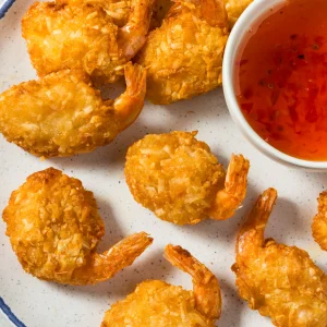 Coconut Shrimp  (Kribich Kokoye)