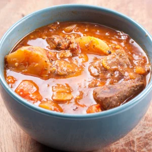 Beef and Squash Soup  (Soup Bef ak Joumou) — Sunday Only
