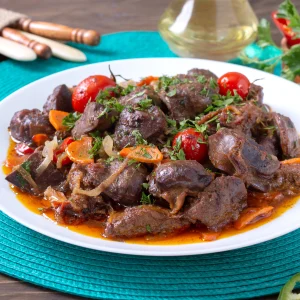 Stewed or Fried Goat  (Kabrit an Sos / Fri) — Signature
