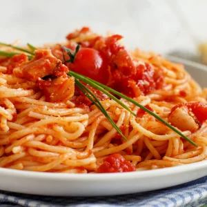 Haitian Spaghetti  (Espageti Ayisyen)