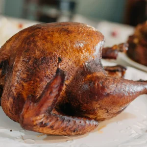 Stewed or Fried Turkey  (Kodenn an Sos / Fri)